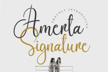 Amerta Signature Font