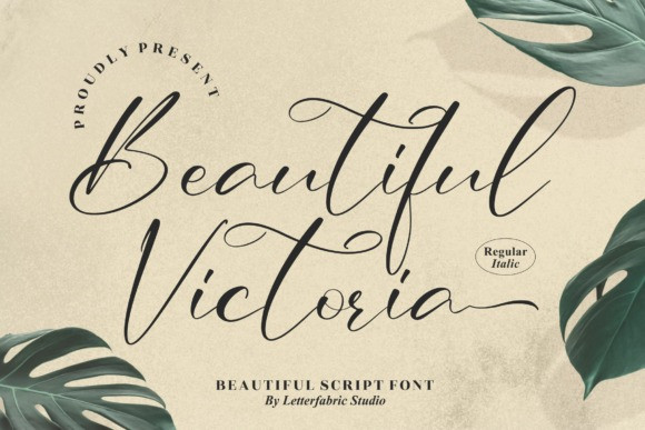 Beautiful Victoria Font - Free Font