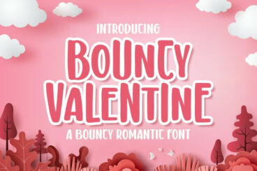 Bouncy Valentine Font