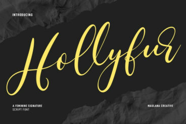 Hollyfur Font