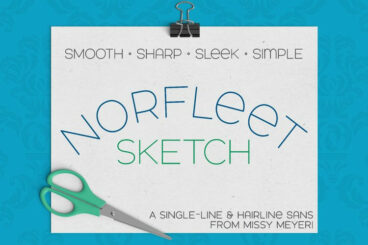 Norfleet Sketch Font