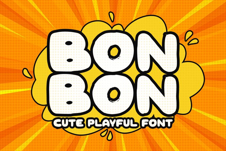 bonbon bold font free download illustrator