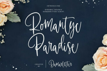 Romantyc Paradise Font