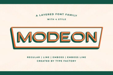 Modeon Font