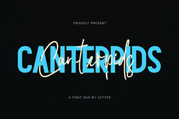 Canterpids Font Duo