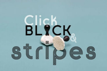 Click Black Stripes Font