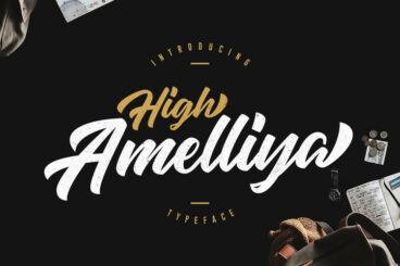High Amelliya Font
