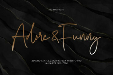 Adorefunny Font