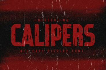 Calipers Font