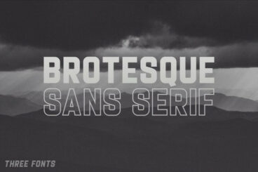 Brotesque Sans Serif Font