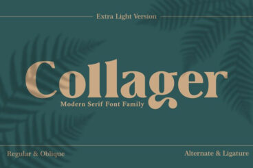Collager Font