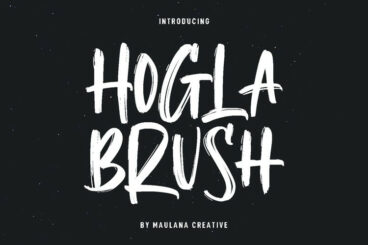 Hogla Brush Font