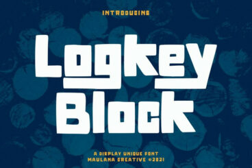 Logkey Block Font