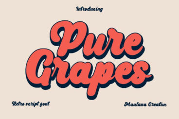 Pure Grapes Font
