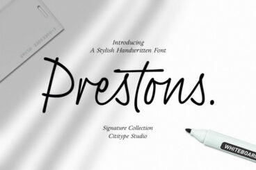 Prestons Font