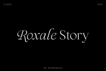 Roxale Story Font