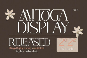 Mitoga Display Font
