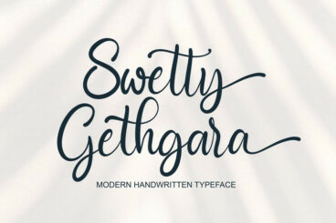 Swetty Gethgara Font