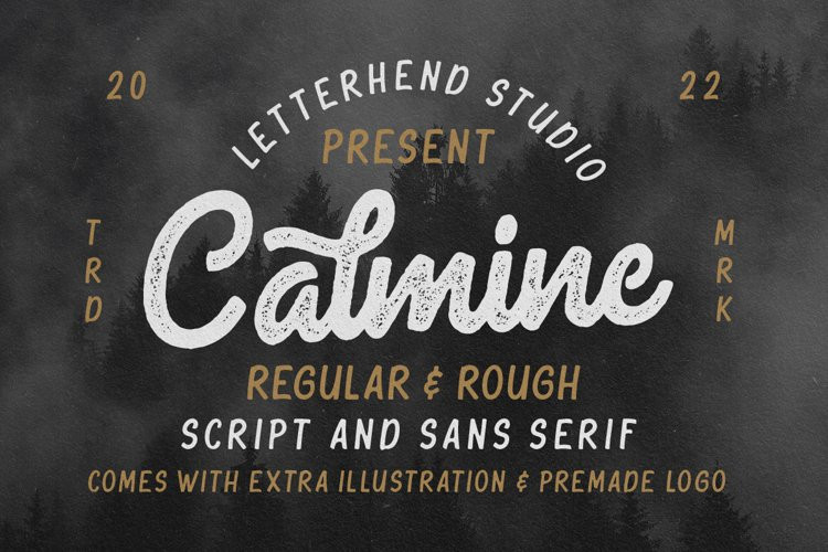 Calmine Font - Free Font