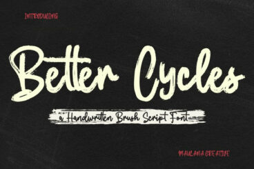 Better Cycles Font