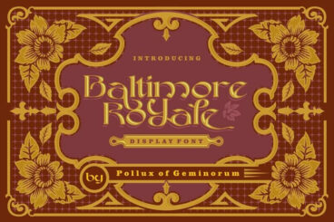 Baltimore Royale Font