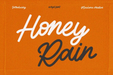 Honey Rain Font