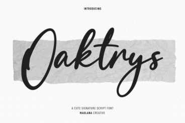 Oaktrys Font