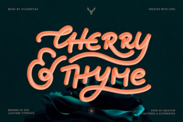 Cherry & Thyme Font