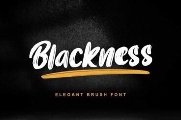 Blackness Font