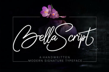 Bella script Font