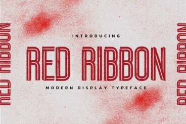 Red Ribbon Font