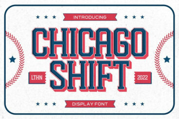 Chicago Shift Font
