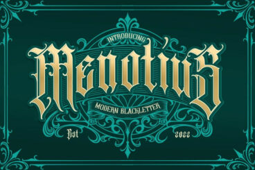 Menotius Font