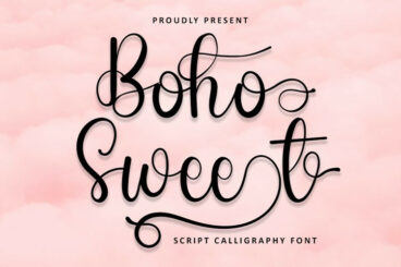 Boho Sweet Font