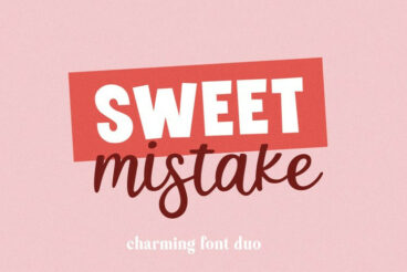 Sweet Mistake Font Duo
