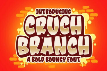 Cruch Branch Font