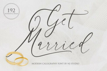 Get Married Font