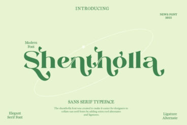 Shonthella Font