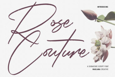 Rose Couture Font