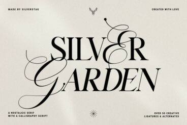 Silver Garden Font