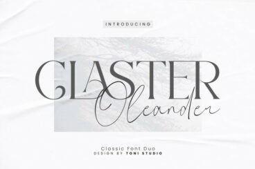 Claster Oleander Font Duo