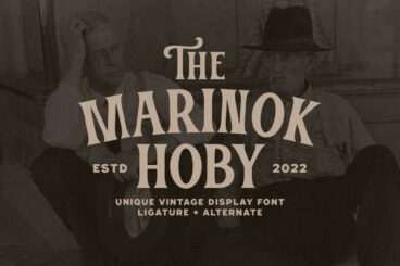 Marinok Hoby Font