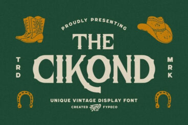 Cikond Font