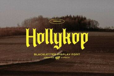 Hollykop Font
