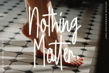 Nothing Matter Font