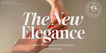 The New Elegance Font