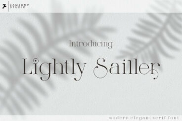Lightly Sailler Font