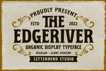 The Edgeriver Font
