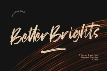 Better Brights Font