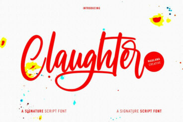 Claughter Font
